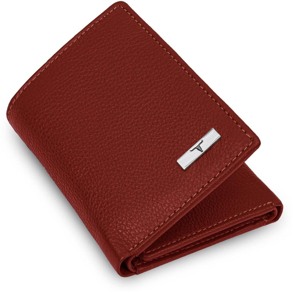 NEW Men Casual , Genuine Leather RFID Wallet  (6 Card Slots)