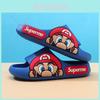 Mario Cartoon Style Children's Slide Sandals Soft Eva Slip Resistant Boys Summer Footwear