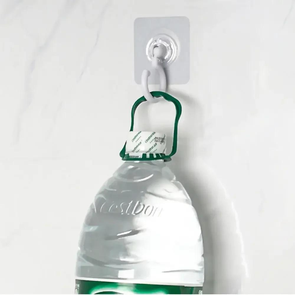 Ceiling Rotary Hook Strong Hook Household Multifunction Adhesive Hook Kitchen Bathroom Wall Key Hanging Door Back Coat Hooks