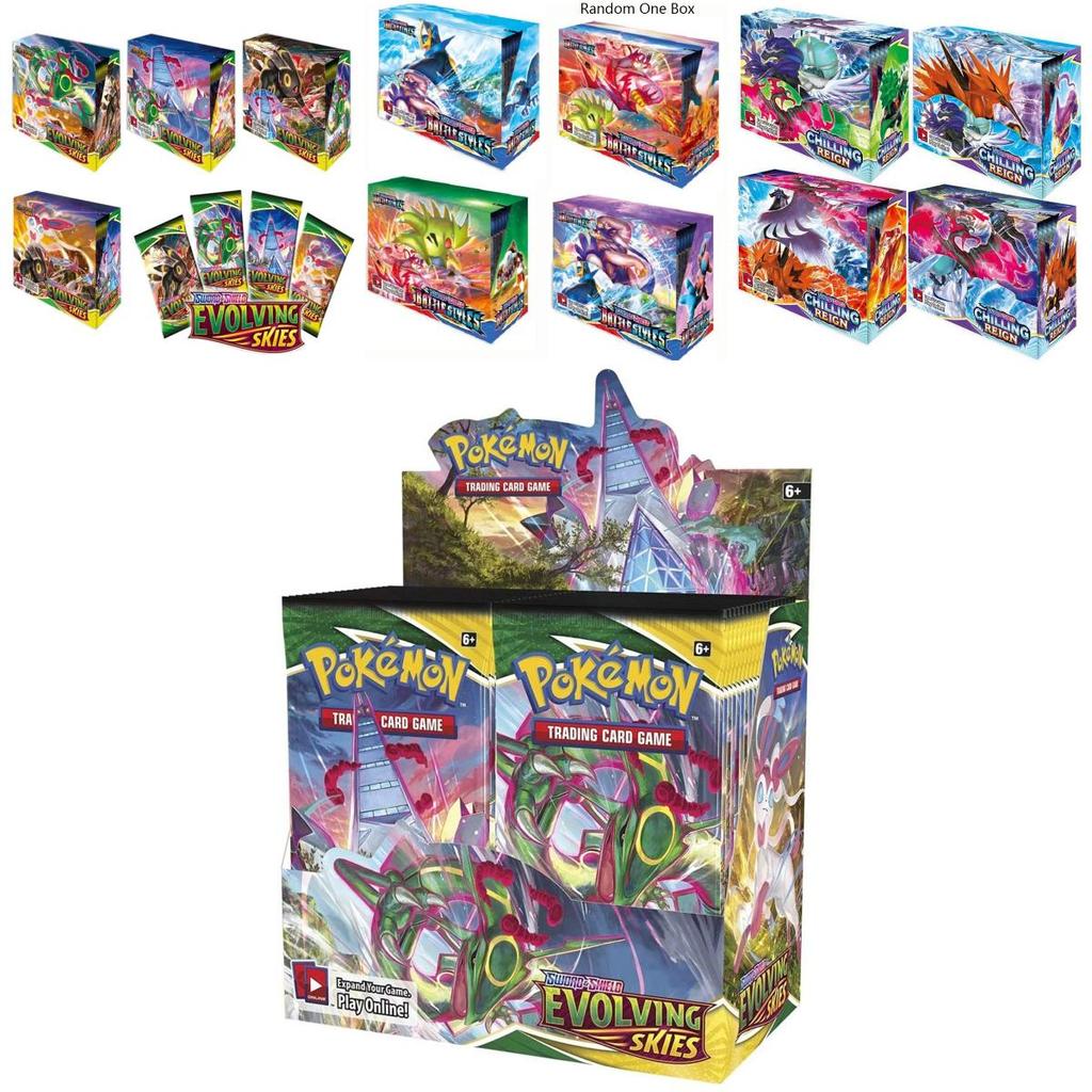 Ultimative Sammlung von 360 Pokémon-Karten mit Schwert & Schild Evolving Skies Shining Fates