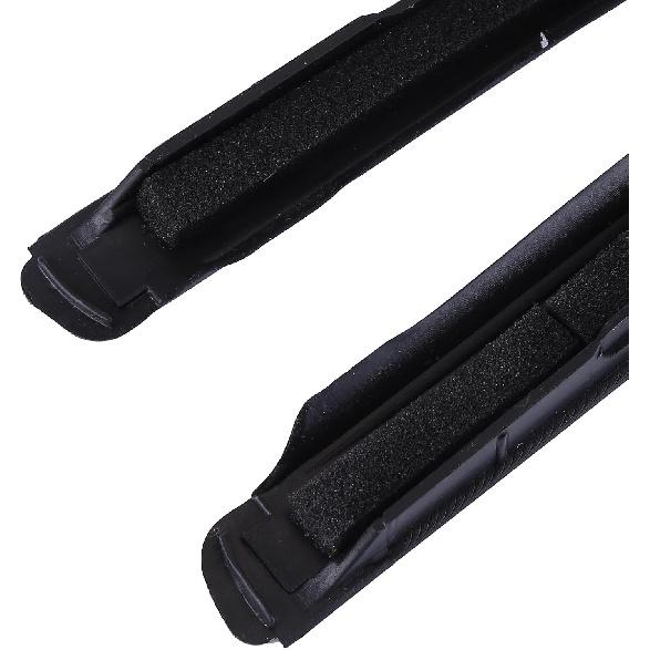 2Pcs Front Left & Right Side Windshield Molding Compatible for RAM 1500 2500 3500 4500 5500 2009-2022 A Pillar Trim Molding Replaces OE# 68297609AB