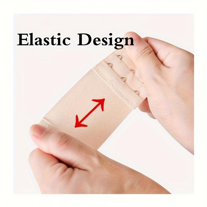 Bra Extender Bra Strap Extenders with Hooks  for Women Elastic Bra Extension Strap Hook Clip Extender Adjustable Belt Buckle Intimates Accessories