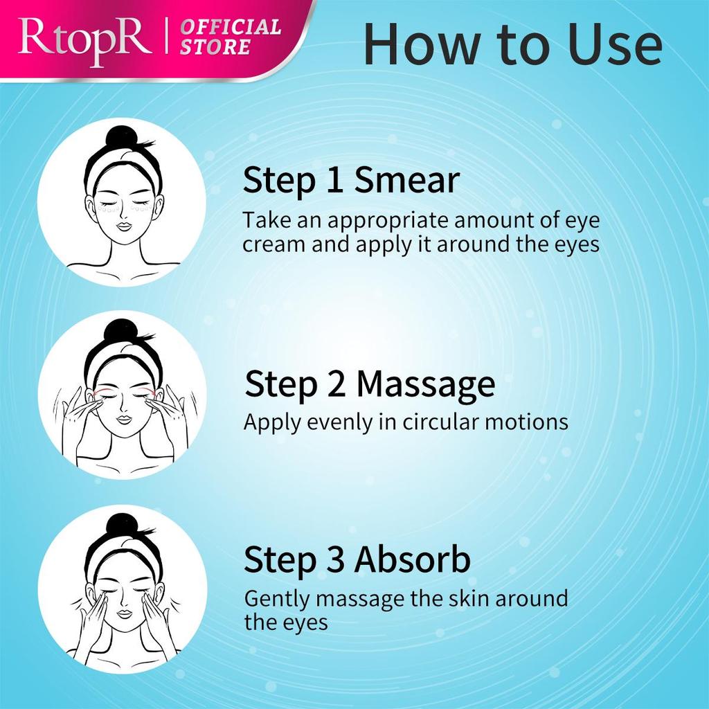 RtopR Mango Eye Cream Anti-puffiness Dark Circles Moisturizing And Moisturizing Around The Eyes Anti-Aging And Firming Around The Eyes