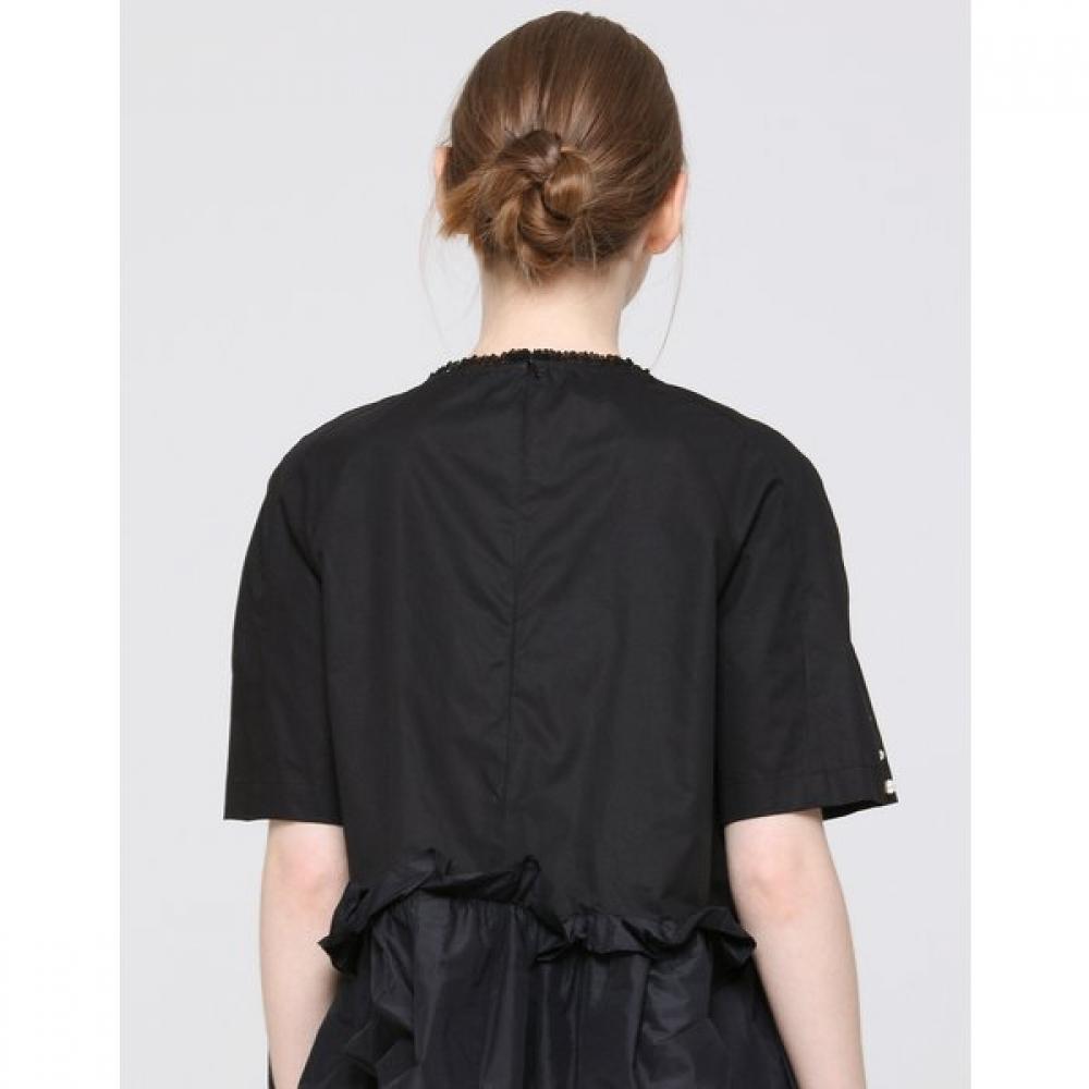 Son Jung Wan Women Lace Shirring Blouse Zbl6262341