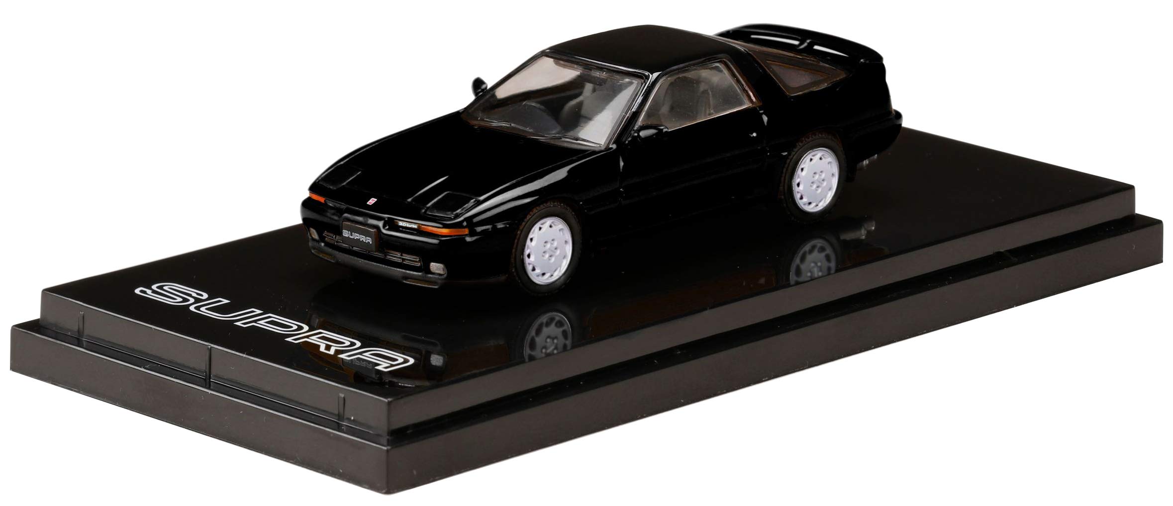 

Hobby JAPAN Scale Toyota Supra Turbo Limited 1989 Black Mica Finished Model HJ641026GBK 1/64 (A70) 3.0GT