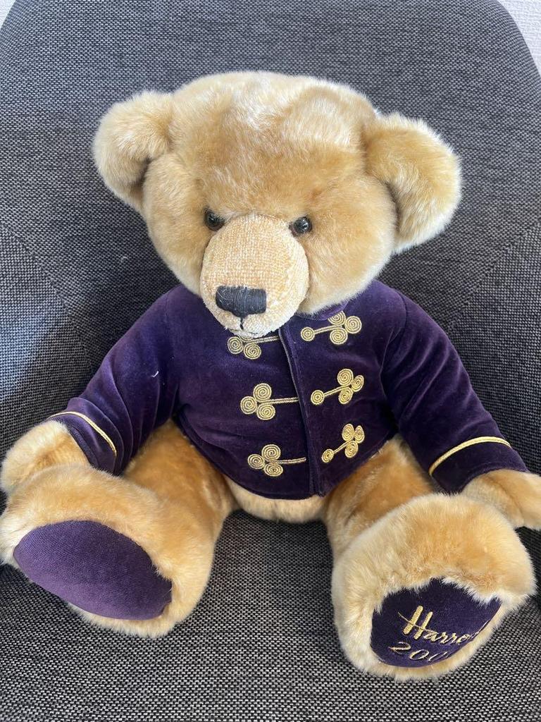 [USED] Harrods 2000 Teddy Bear, Year Bear, Plush Toy