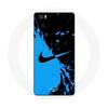 Case for Huawei P8 Lite Nike Logo Blue and Black