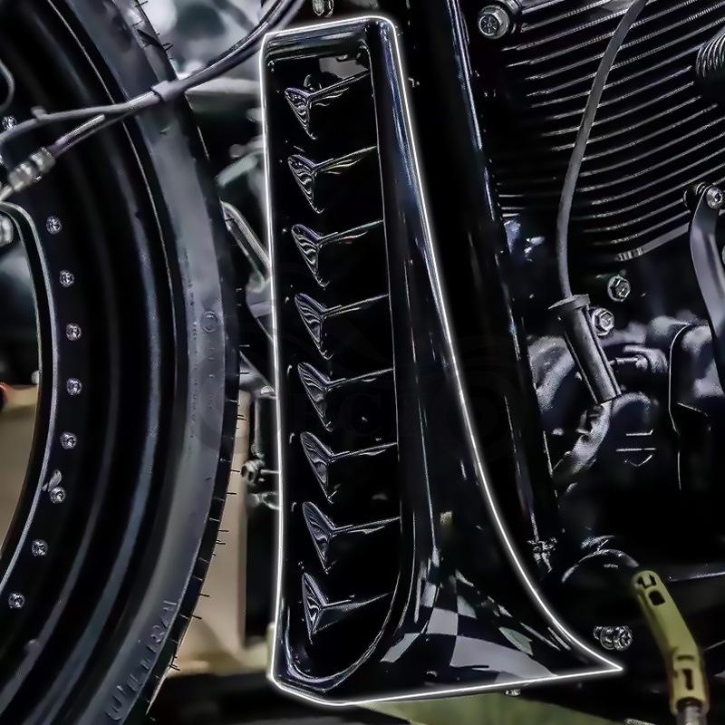 Harley Softail Breakout, Fat Boy, Commander Fat King, Streetfighter Frame Blade Fairing Air Deflector