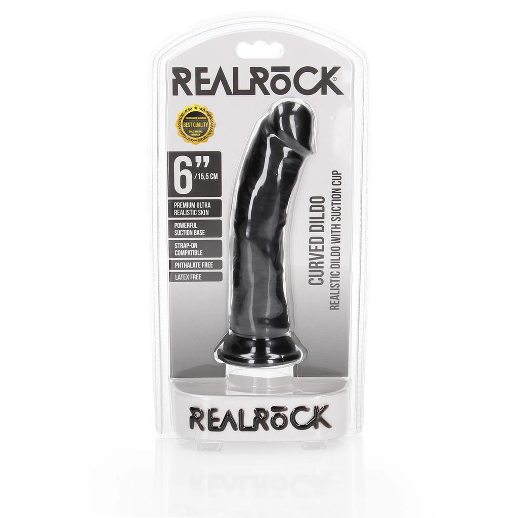 RealRock - Realistic Dildo with Suction Cup 15.5 Cm