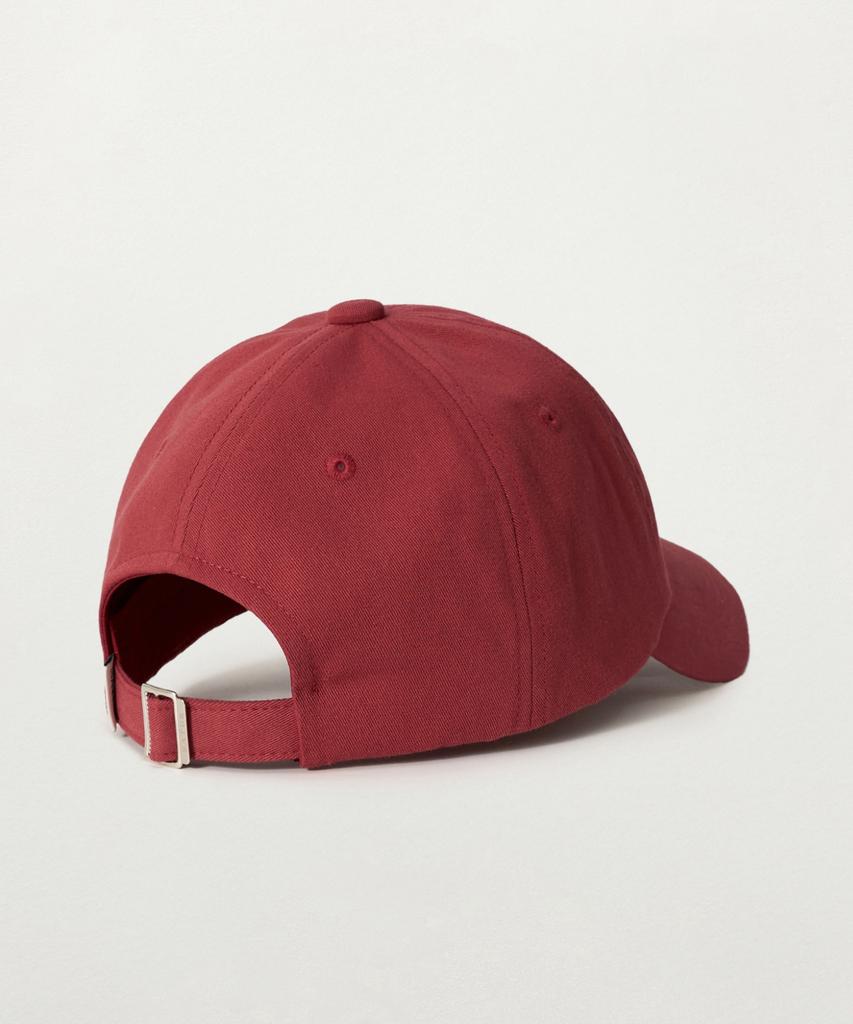 Seteo S Logo Vintage Casual Ball Cap Red