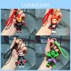 Adorable Superhero Keychain Silicone Avenger Series Key Ring For Car Keys Gifts