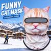 Passamontagna Animale 3D Husky Copertura Integrale del Viso Maschera 3D Carina per Esterno