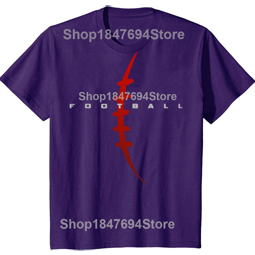 

Funny Football Player Retro Graphic 100% Cotton T-shirts Men Women s Fashion Casual Tshirt Loose Oversized Streetwear T Shirt XL