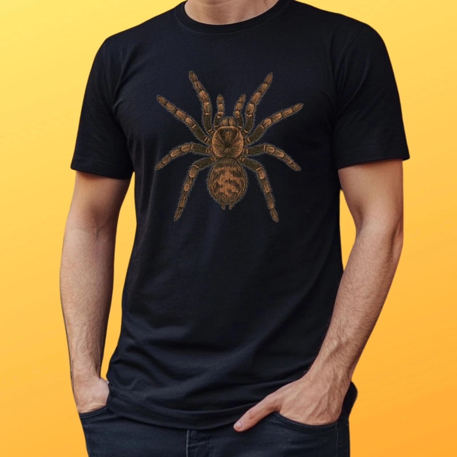 T-Shirt Herren Tarantel Motiv Baumwolle Größe S bis 5XL L