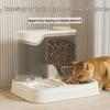Automatic Pet Water & Food Dispenser with Easy-Clean Cat and Dog Bowl Combo