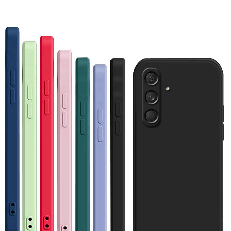 For Samsung Galaxy M55 Case For Samsung M55 5G Cover Liquid Soft Silicone Shell Case For Samsung M55 M34 M54 M14 M04 A14 A24 A34