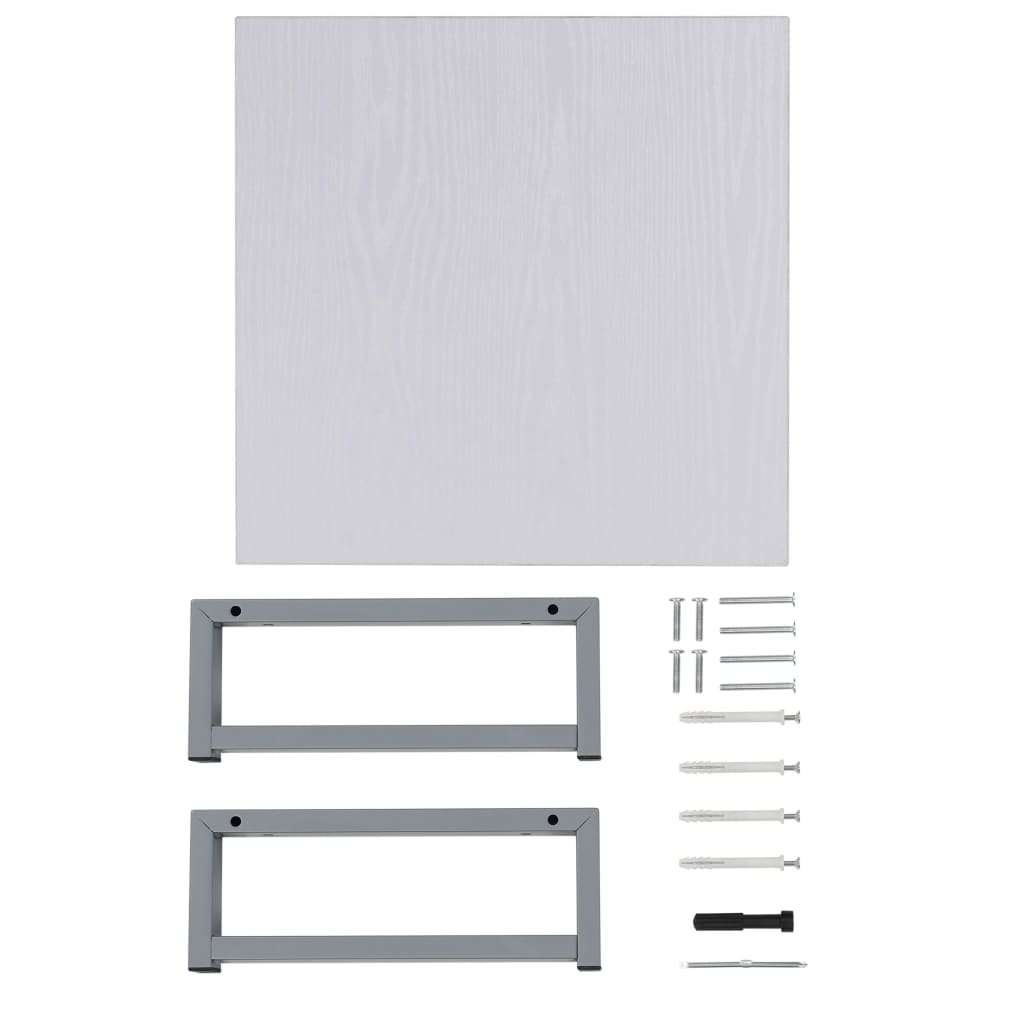 2 Piece Bathroom Furniture Set Ceramic White