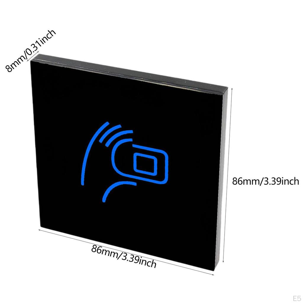 Card Access Reader for Door Control Security Entry IP65 Waterproof Sturdy Attachment Replace