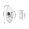 Wall-Mounted Magnetic Soap Holder Rustproof Stainless Steel Holder for Bathroom Kitchen Storage Room No Drilling Required