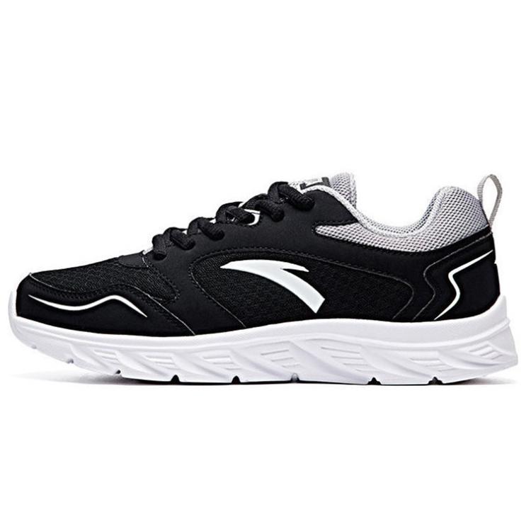 New Anta Cushioning Anti Slip And Wear Resistant Breathable Rebound Low Top Running Shoes Men's Black 91645515-5