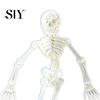 Seawater Tank Ornament Dancing Skeleton Aquarium Bubbler, Halloween Dynamic Fish Ornament, Gothic Style Decor Underwater Air Powered Moving