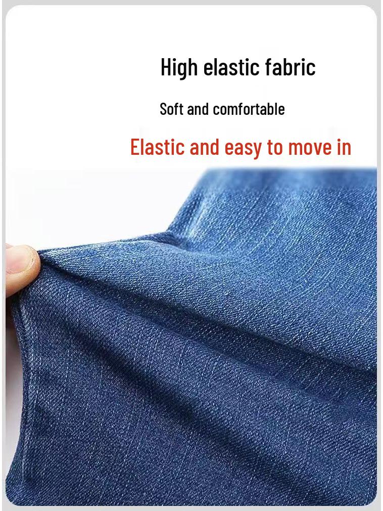 Girls' Winter Fleece-Lined Quilted Jeans - Thick, Warm, Fashionable Outerwear.