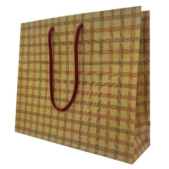

Ehime Paper Design Paper Checkered Co., Ltd. Bags, Red, 10-Pack, DBAG-CR-10P