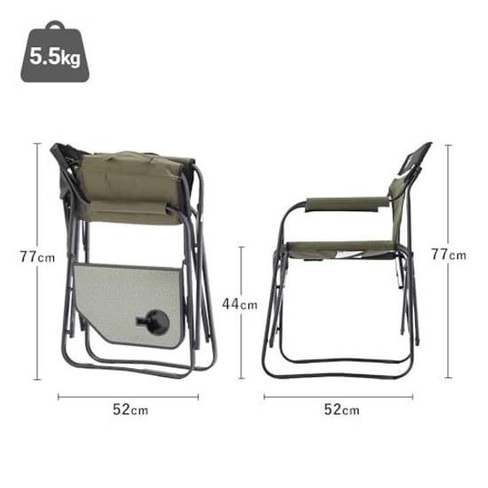 Coleman Chair Side Table Folding Deck