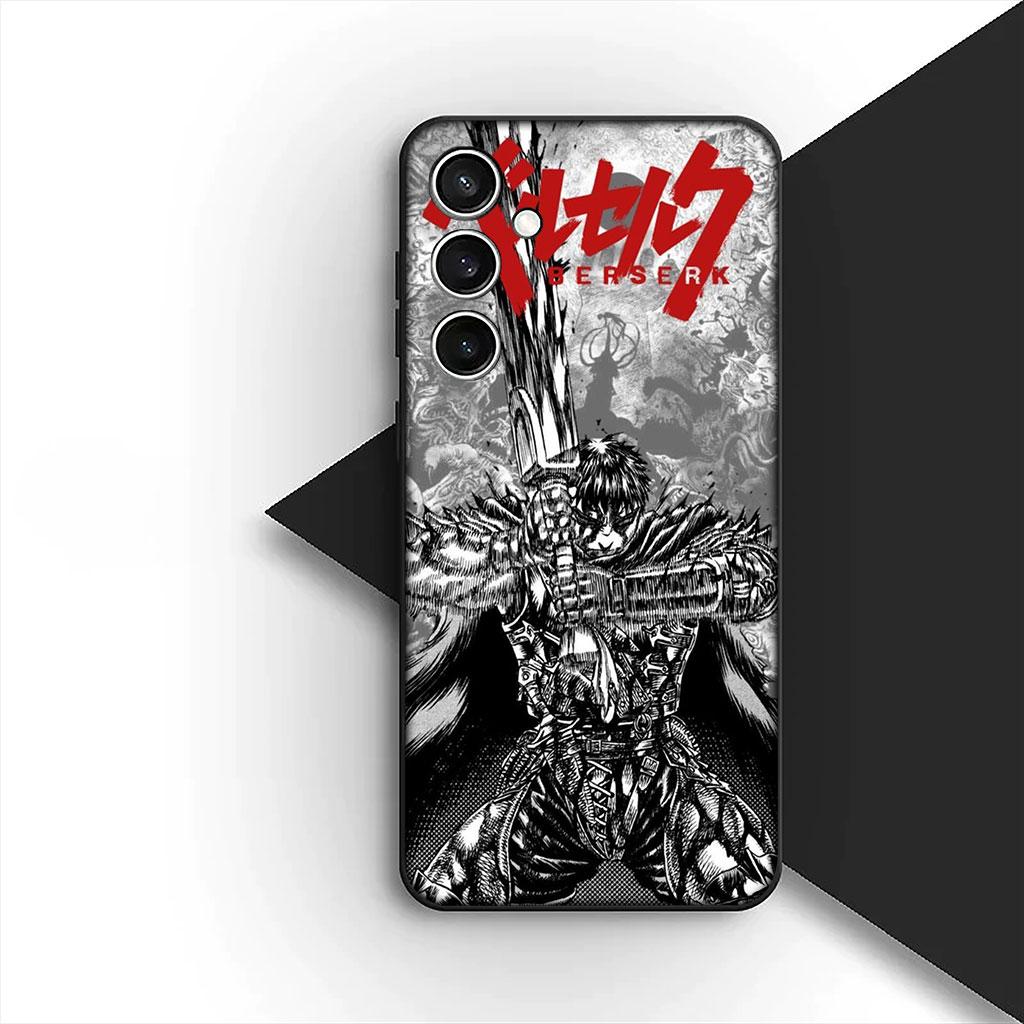 Phone Cover for Samsung Galaxy S22 S21 S20 FE Ultra Plus A07 A17 A15 A16 A25 A57 A37 Soft Silicone Case Berserks Poster Guts