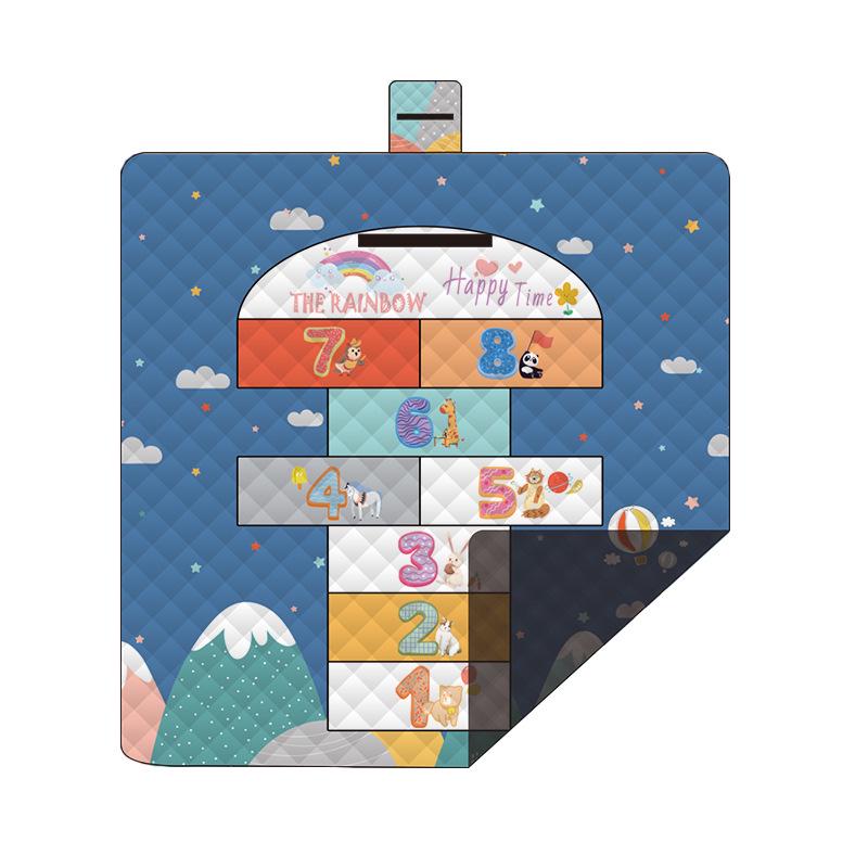 Wasserdichte Outdoor-Picknick- und Rasenmatte – Ultraschallverdickt