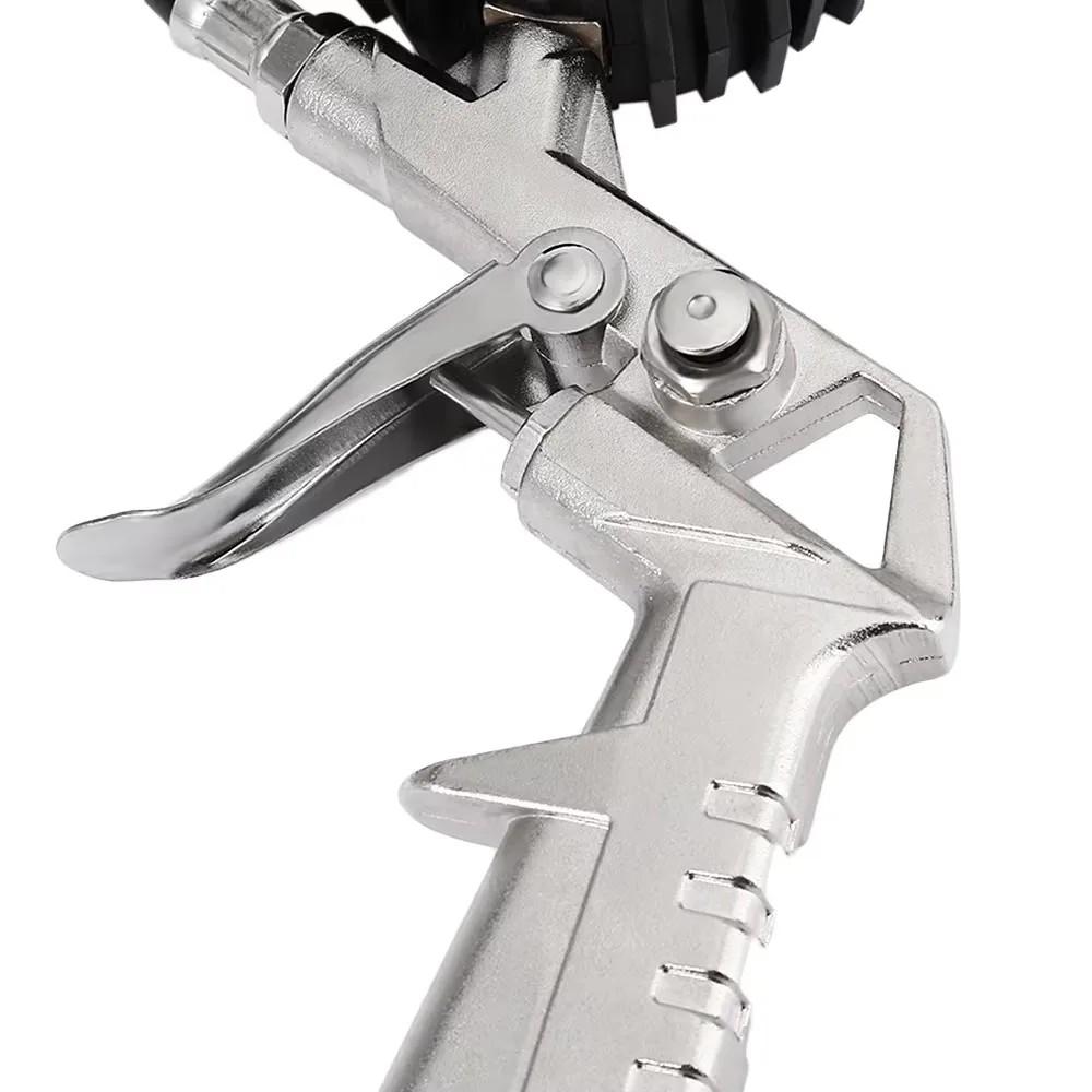 Manometro Tester Pressione Pneumatici Multifunzione per Auto Moto 220PSI Compressore d'Aria Manometro Pompa Gonfiaggio Strumenti