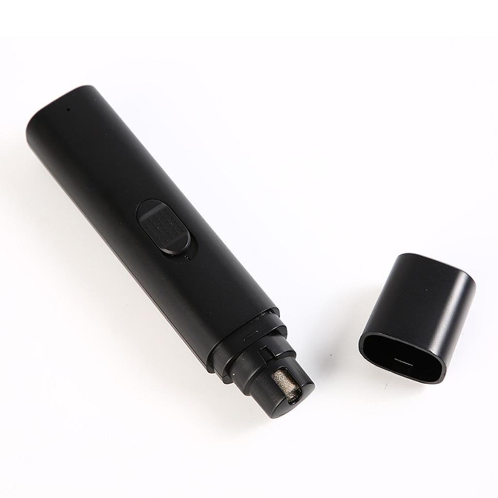 Dog Nail Grinder Ultra Low Noise Safe Efficient Rechargeable Electric Pet Nail Trimmer Nail