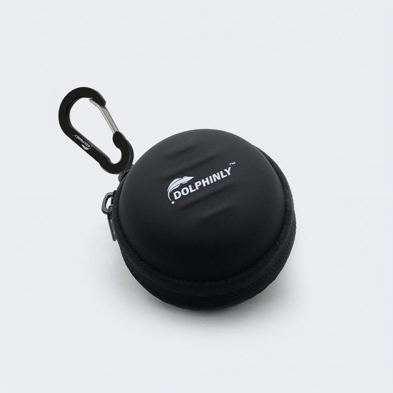 1Set Round Hard Shell Fishing Spool Case Portable Shockproof Bag For Spare Spinning Baitcasting Reel Spools Protective