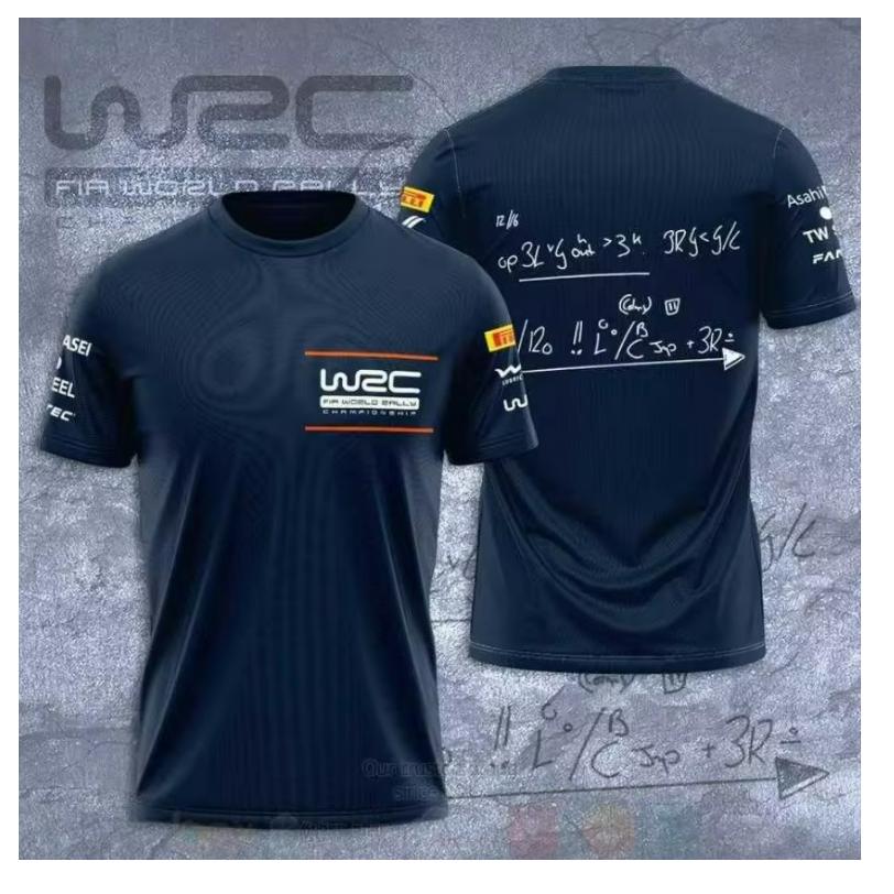 Rally Fans Jersey Men's Children WRC Breathable T-Shirts 3D Print Men Women Summer Oversized Fashion T Shirt Kids Tees Tops