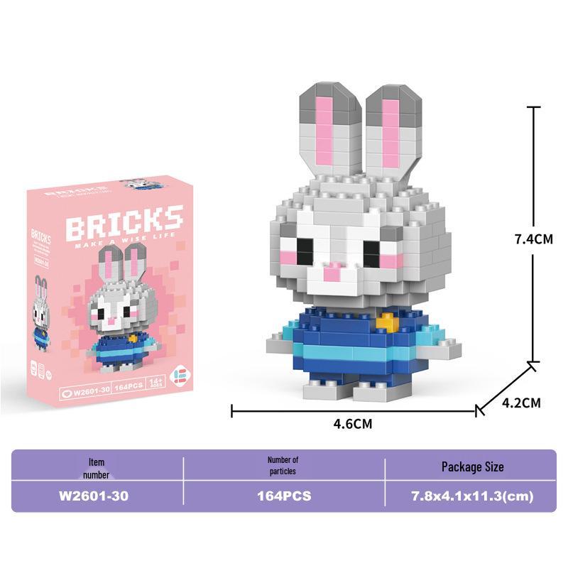 Santa Claus Micro Bricks Educational Toy - Compatible with LEGO, Building Blocks for Kids
