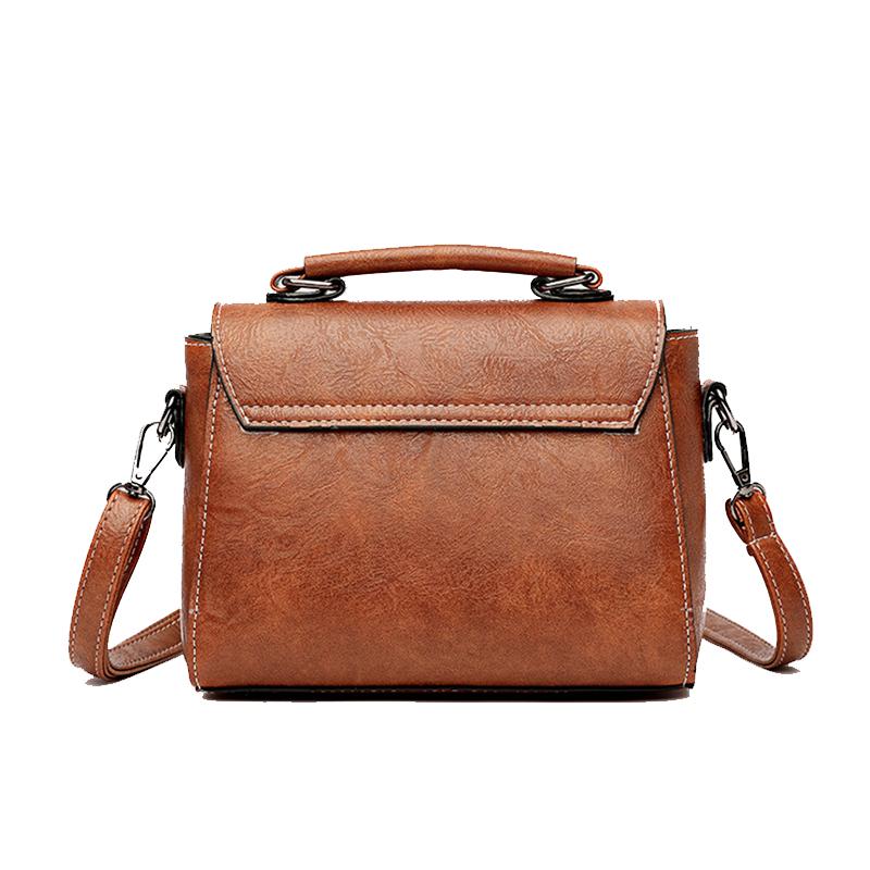 Women  Handbag New PU Leather Fashion Lock Design Large Capacity Shoulder Bag Female Crossbody Bag