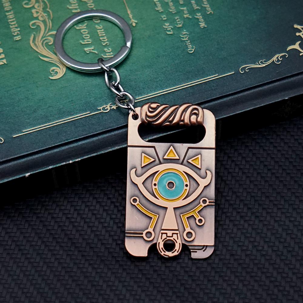 Tears of The Kingdom Keychain Breath of the Wild Key Chain Keychains for Men Game Accessories Car Key Ring Pendant llaveros
