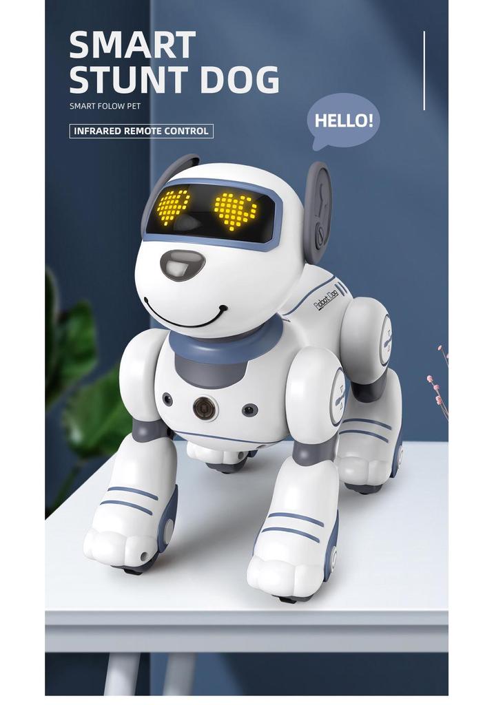 Smart Programmable Robot Dog: Interactive Touch-Responsive Electric Pet and Educational Toy