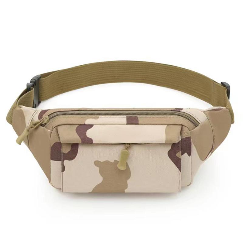 Men's Waist Bag Tactical Pouch Men Shoulder Belt Bags Hip Sack Oxford Cloth Belly Waterproof Banana Male Fanny Pack for Phone