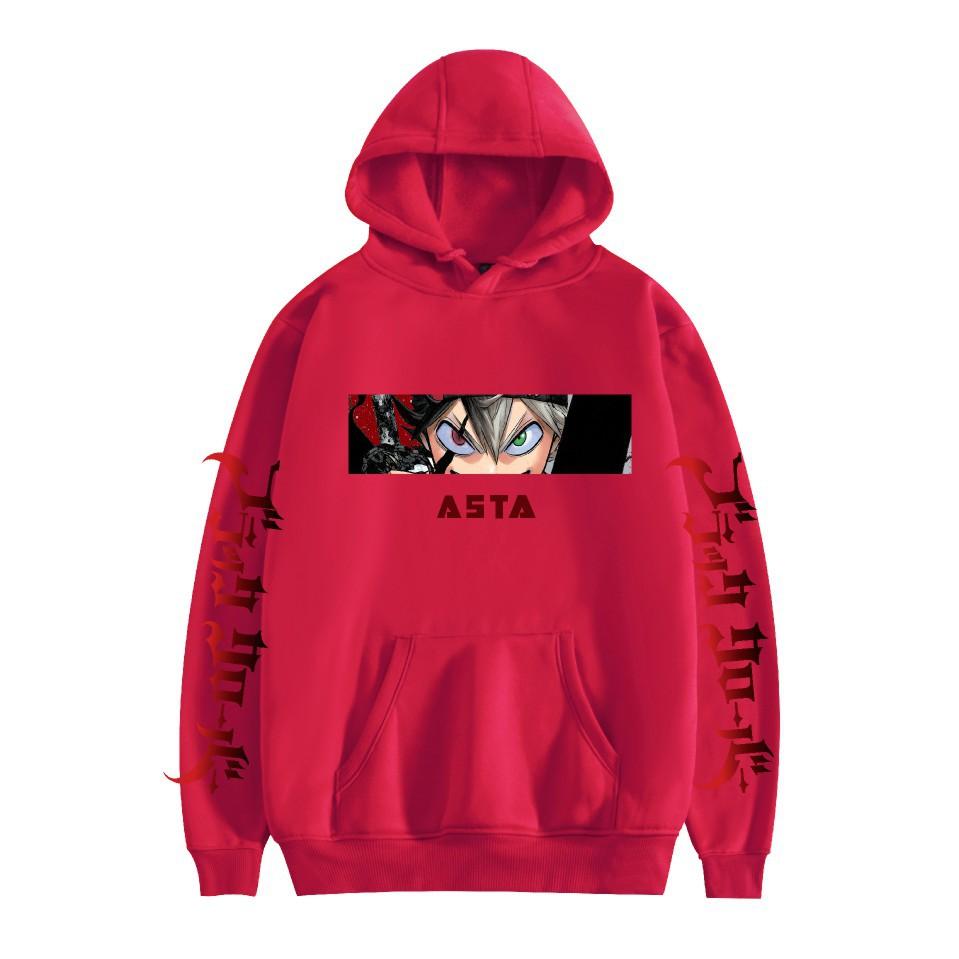 Unisex Black Clover Anime Hoodie Sweatshirt Graphic Printed Streetwear Hoodies for Couples Men Women