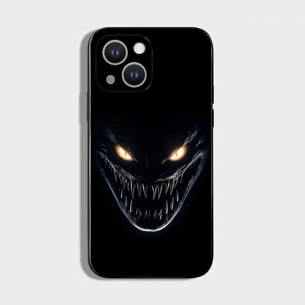 D-Disturbed Band Phone Case For iPhone 16,15,14,13,12,11 Plus,Pro Max,XS,X,XR,SE,Mini,8,7,Soft Silicone Black Cover