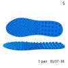 1Pair Massage Insoles For Feet Comfort Shock Absorption Shoes Insole Men Women Shoe Sole Soft Acupressure On Foot Shoe Pads