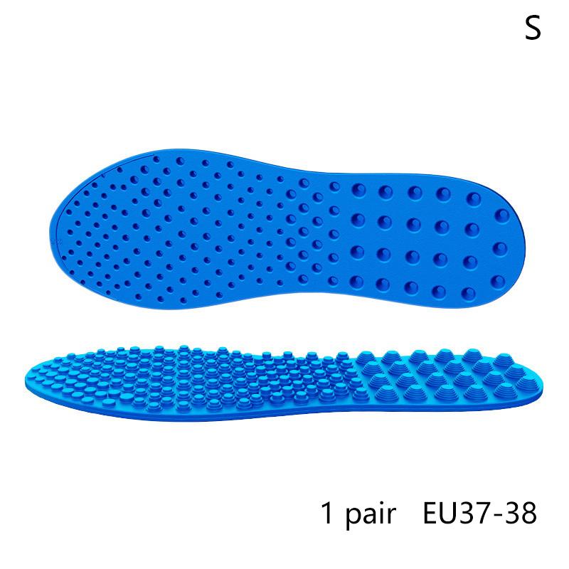 1Pair Massage Insoles For Feet Comfort Shock Absorption Shoes Insole Men Women Shoe Sole Soft Acupressure On Foot Shoe Pads