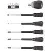 TONE Ball Ratchet Driver Set RDBS11 11-Piece Black Tool Set