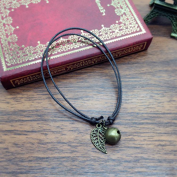 

Винтажный модный браслет-колокольчик женский браслет на ногу маленький свежий парный ручной шнурок европейская валютная бижутерия подарок на день рождения