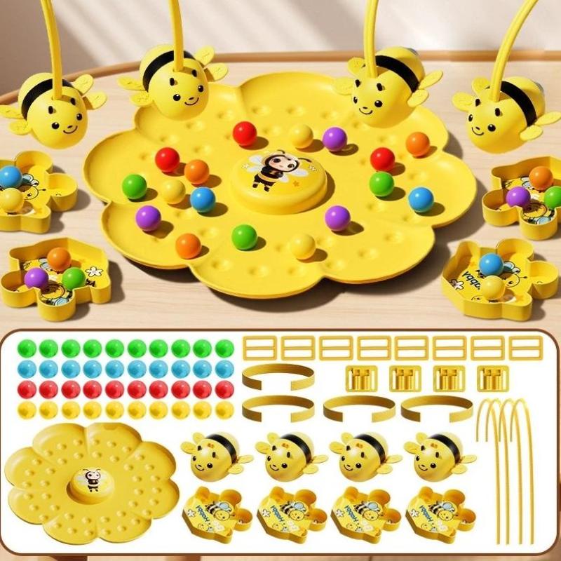 דבורה אוספת דבש צעצוע מגנטי דיג מרובה משתתפים חינוך מוקדם הורה-ילד מתנת ילדים