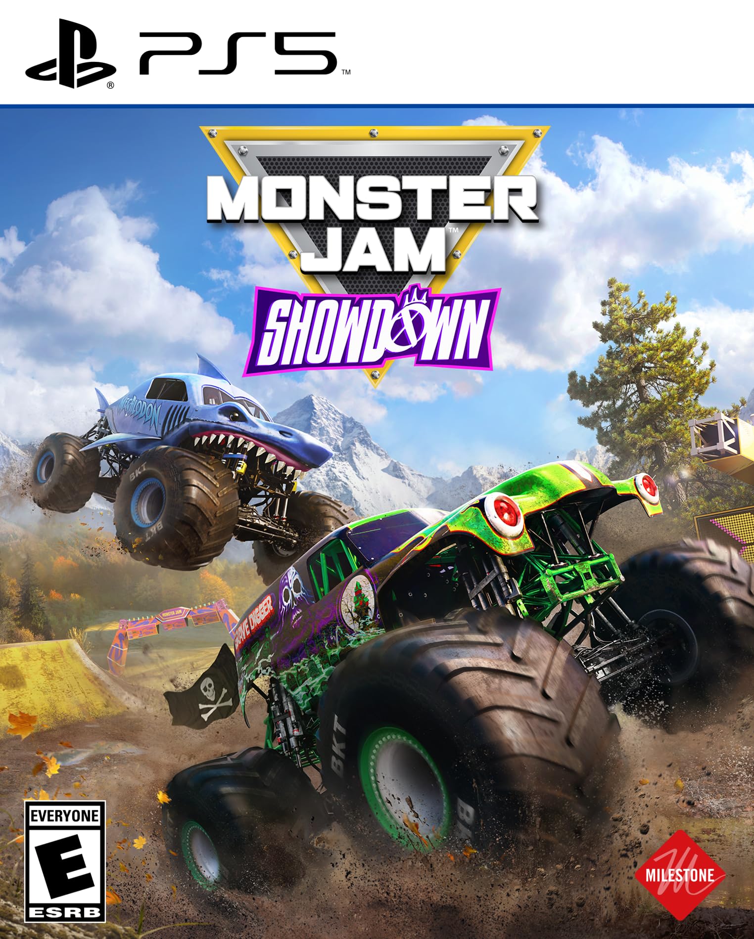 

Monster Jam Showdown North PS5 (Imported Version America) - синій