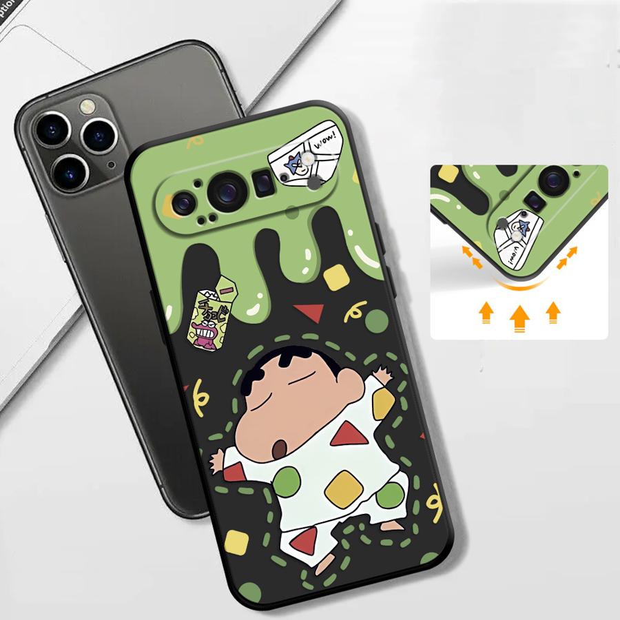 Cute C-CrayonS S-ShinChanS Funda Phone Cover Case for Google Pixel 10A 10 9 Pro XL 8a 6 7 8 Pro 6a 9a 7a