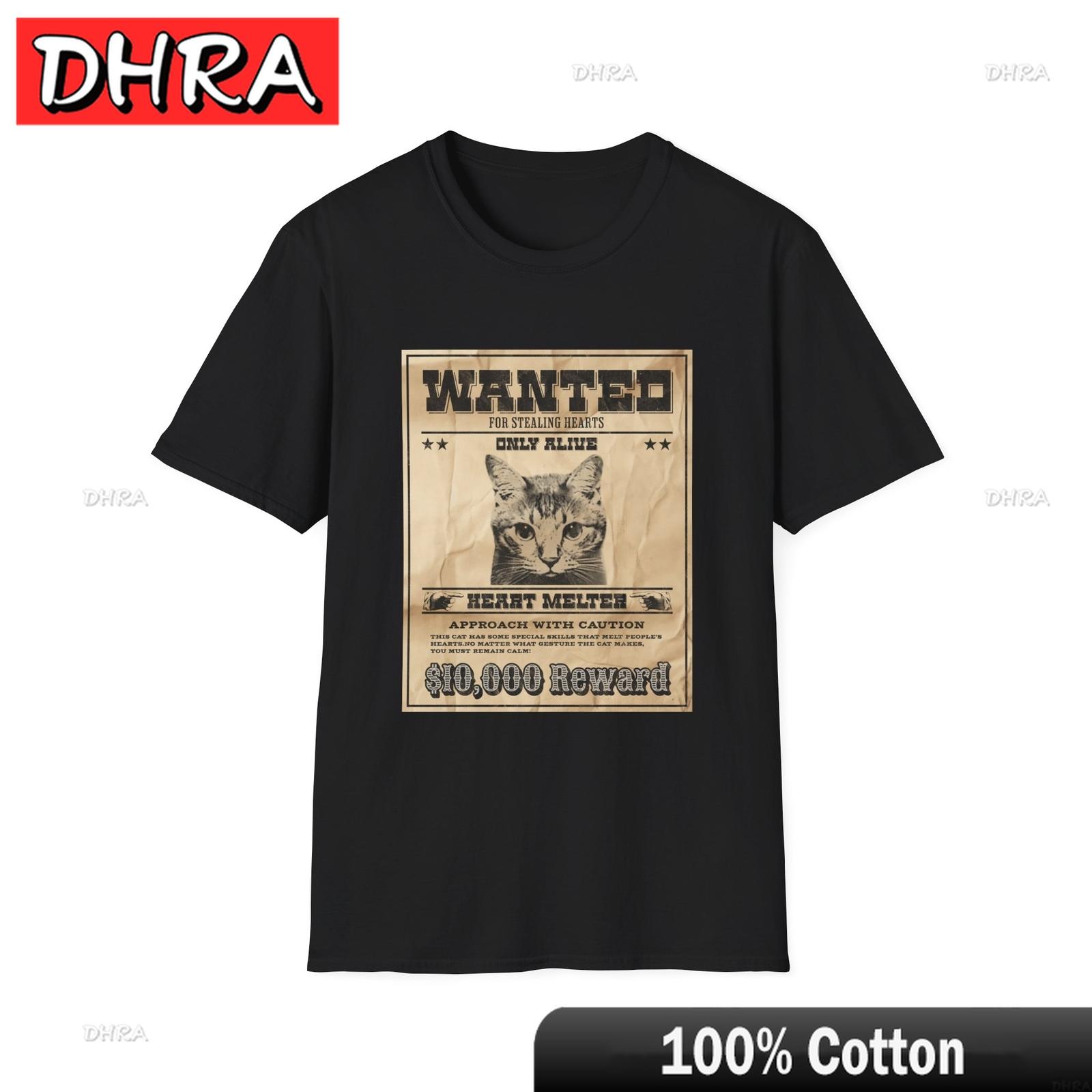 Cat Lover s Wanted T-Shirt Funny Pet Tee Gift for Cat Owners Animal Lover Comfy Streetwear Retro Minimalist Funny Stylish Tees S разноцветный