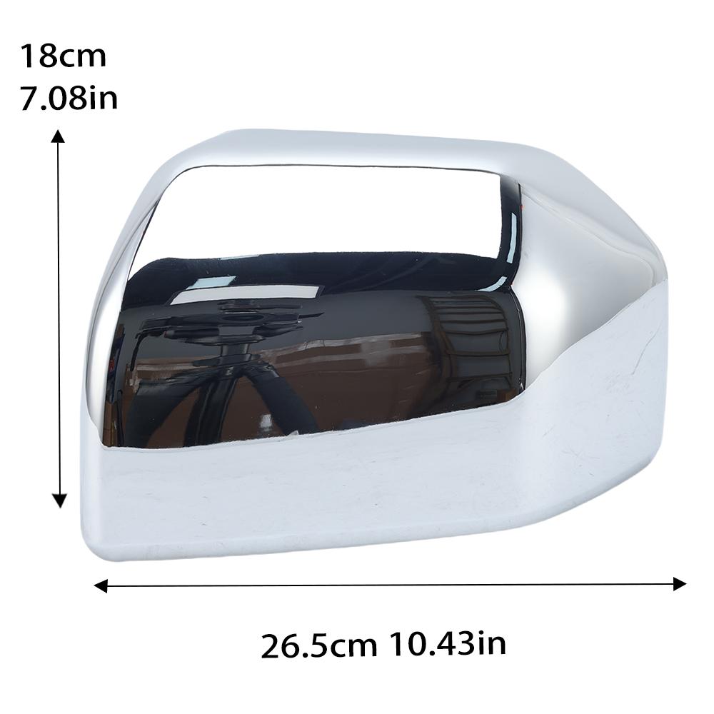 Sidobackspegelkåpa för Ford F150 2015 2016 2017 2018 US-version Dörrsidobackspegelkåpa Biltillbehör